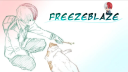 2026!! 𝜗𝜚🧊freezeblaze🔥ꨄ dj2l ♡ Discord server banner