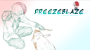 2026!! 𝜗𝜚🧊freezeblaze🔥ꨄ dj2l ♡ Discord server banner