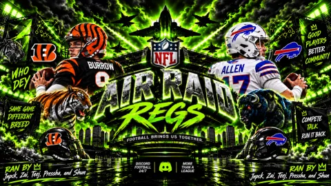🏈Air Raid Regs🏈 banner