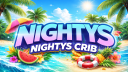 /nightyscrib #4.5K🏄 | Robux Rewards · Nitro Rewards · Active Chat · SFW · 500+ Emojis! Discord server banner