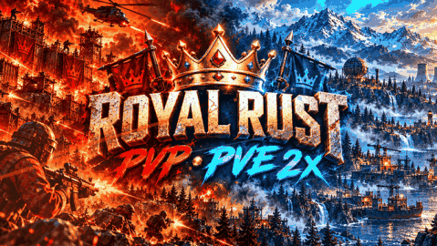 Royal Rust PVE - PVP banner