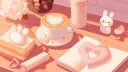 Kitten Lounge Café • SFW • VC • Socialize • Make friends • Anime • Music • Gaming • Chill server banner