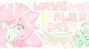 °❀⋆ lovias alien cats Discord server banner