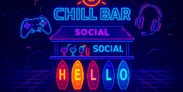 Anime | Active. VC. Social. CHAT. CHILL. Emojis BAR banner