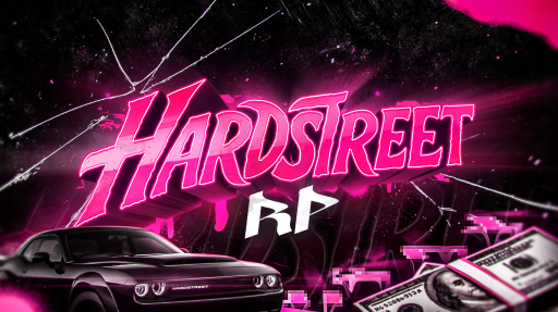 Hardstreet RP ✦ FiveM Discord server banner