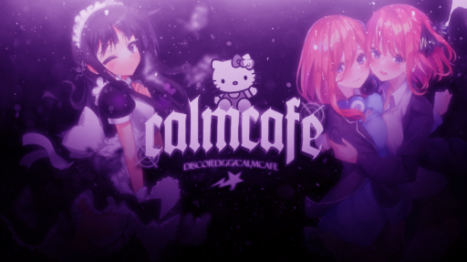 Calm Cafe Discord server banner