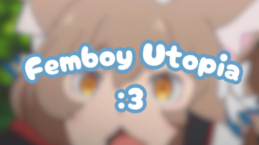 femboy utopia :3 Discord server banner