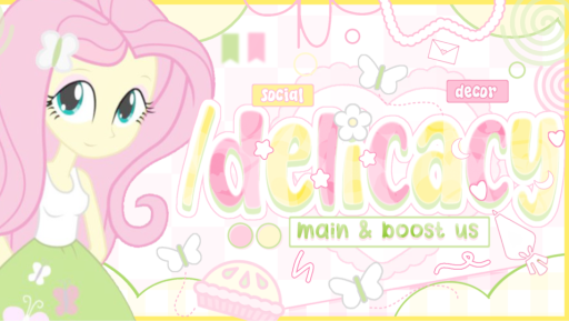 .gg/delιcαcყ • 500+ emojιs • decor • socιαl Discord server banner