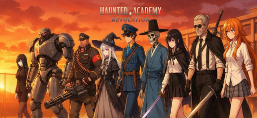 Haunted academy 헌티드 아카데미 Discord server banner