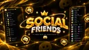 Social Friends 🌟 | Español • Socializar • VC Activo • 🎌Anime • 🎮Gaming • 🎵Música • ✨Comunidad banner
