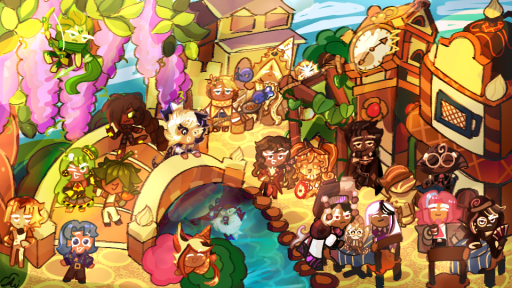 ── .✦ EarthBread ◈ ➜ (Cookie Run roleplay & hangout server) Discord server banner