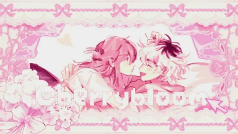 𐔌 . /cherrybloom ! ୧ banner