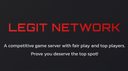 Legit Network | Teeworlds Banner