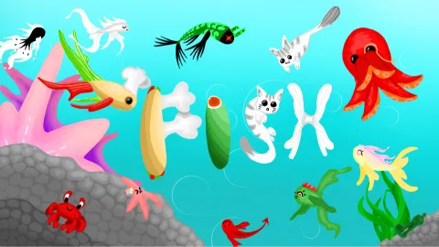 WE ♡ FISH #fish tag banner