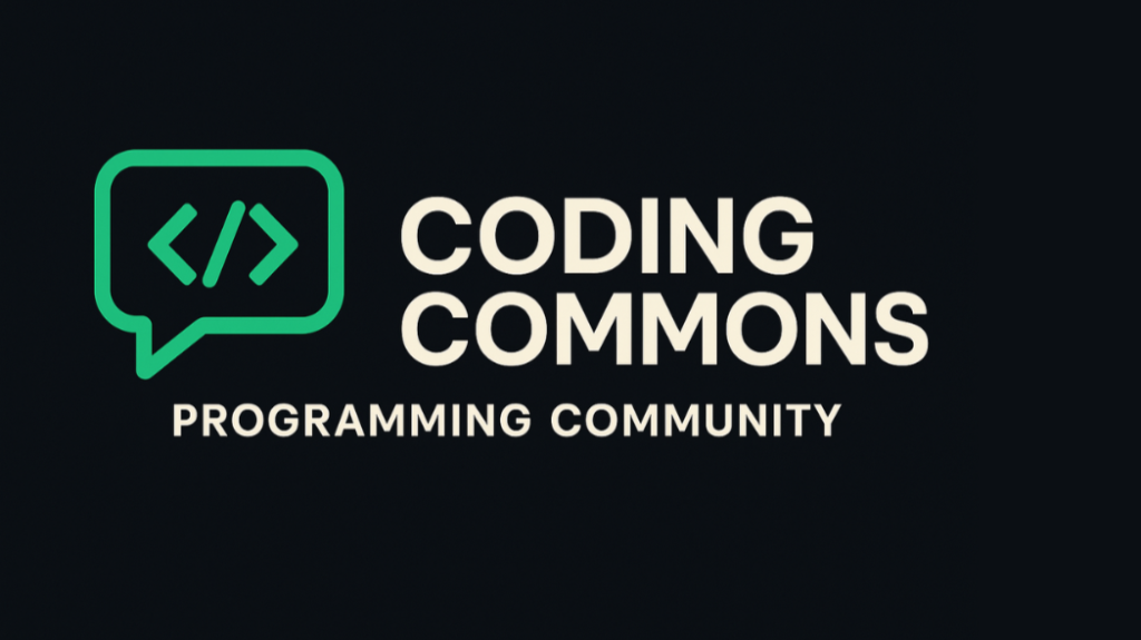The Coding Commons Discord server banner