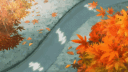 ● ○・*autumn* ● chat ● vc ● bots ● active staff ● stickers and emojis・○ ● Discord server banner