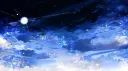 Moon banner