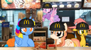 Ponyville Cafe - MLP Banner