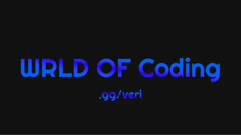 WRLD OF Coding banner