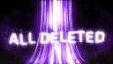 YOU ARE DELETED banner