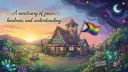 🌈T H E   S A F E   S P A C E  L O D G E⛺ banner