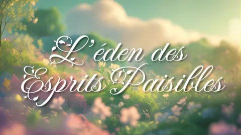 ꒰ L'Éden des esprits paisibles ୧ ‧₊˚ banner