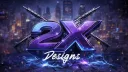 2X DESIGNS banner