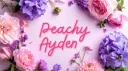 Peachy Ayden server banner