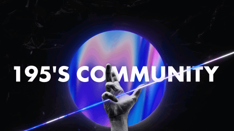 195's Community banner