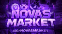 Novas Market™ | #1 Limiteds Cashout Cash Cheap Robux Roblox headless korblox accounts & sell market! Discord server banner