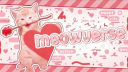 our deαr,     ♯. meowverse ⌇ Discord server banner