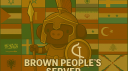 Brown People's server server banner