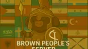 Brown People's server server banner