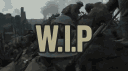 WAR IN PROGRESS banner