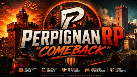 🏰 Perpignan Rôleplay "Comeback" banner