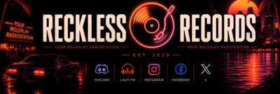 Reckless Records banner