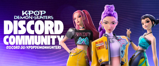 KPop Demon Hunters Discord server banner