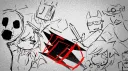 (39.5%) THE WORLD BURNS banner