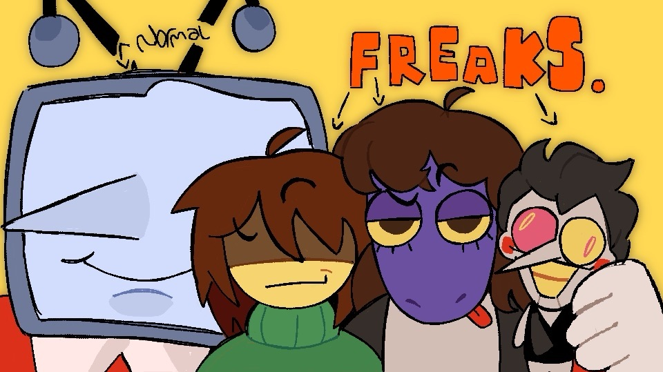 i fell down the stairs central Discord server banner