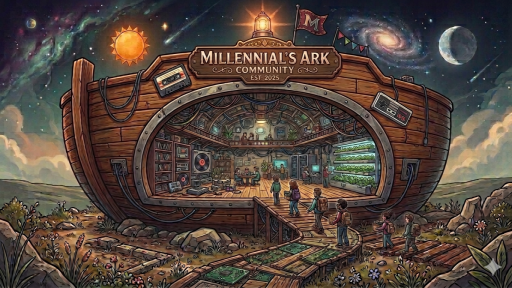 Millennial's Ark Discord server banner