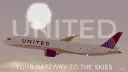 United Airlines Virtual banner