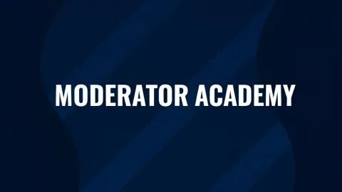 Moderator Academy Discord server banner