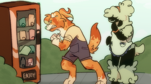 ₊˚⊹ 𐂯 The Vending Machine🐾 Discord server banner