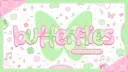 butterflies banner