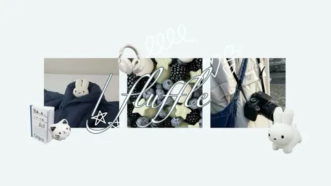 . / fluffle ⸝⸝ ♡ social banner
