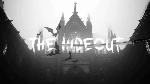 - 𝐓𝐇𝐄 𝐇𝐈𝐃𝐄𝐎𝐔𝐓 - Discord server banner