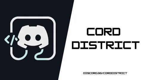 CordDistrict - Boty i serwery Discord banner