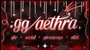 ⋅ aethra ⟡ ݁ . nitro ⋅ active ⋅ anime ⋅ comics ⋅ games ⋅ server banner