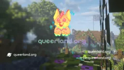 Queerland.org | 1.21.1-26.2 & Bedrock server banner