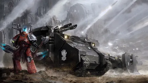 The Iron Hands banner